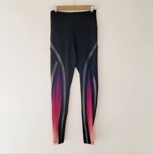 Victoria's Secret PINK Ultimate Black/Pink High Waist Legging Women's Size S